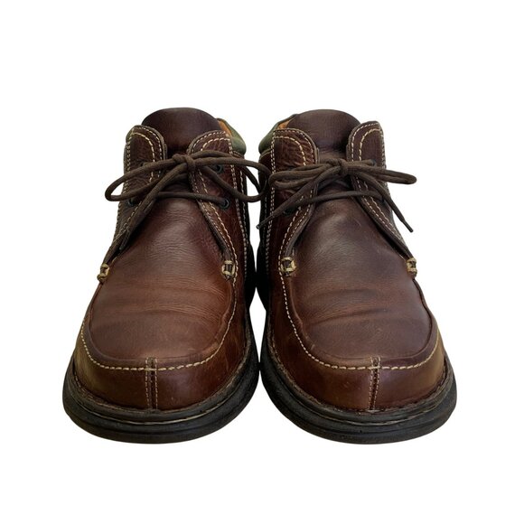 Johnston & Murphy Men’s Mahogany Leather Upper Lace-Up Chukka Boot Size 12 M main image 4